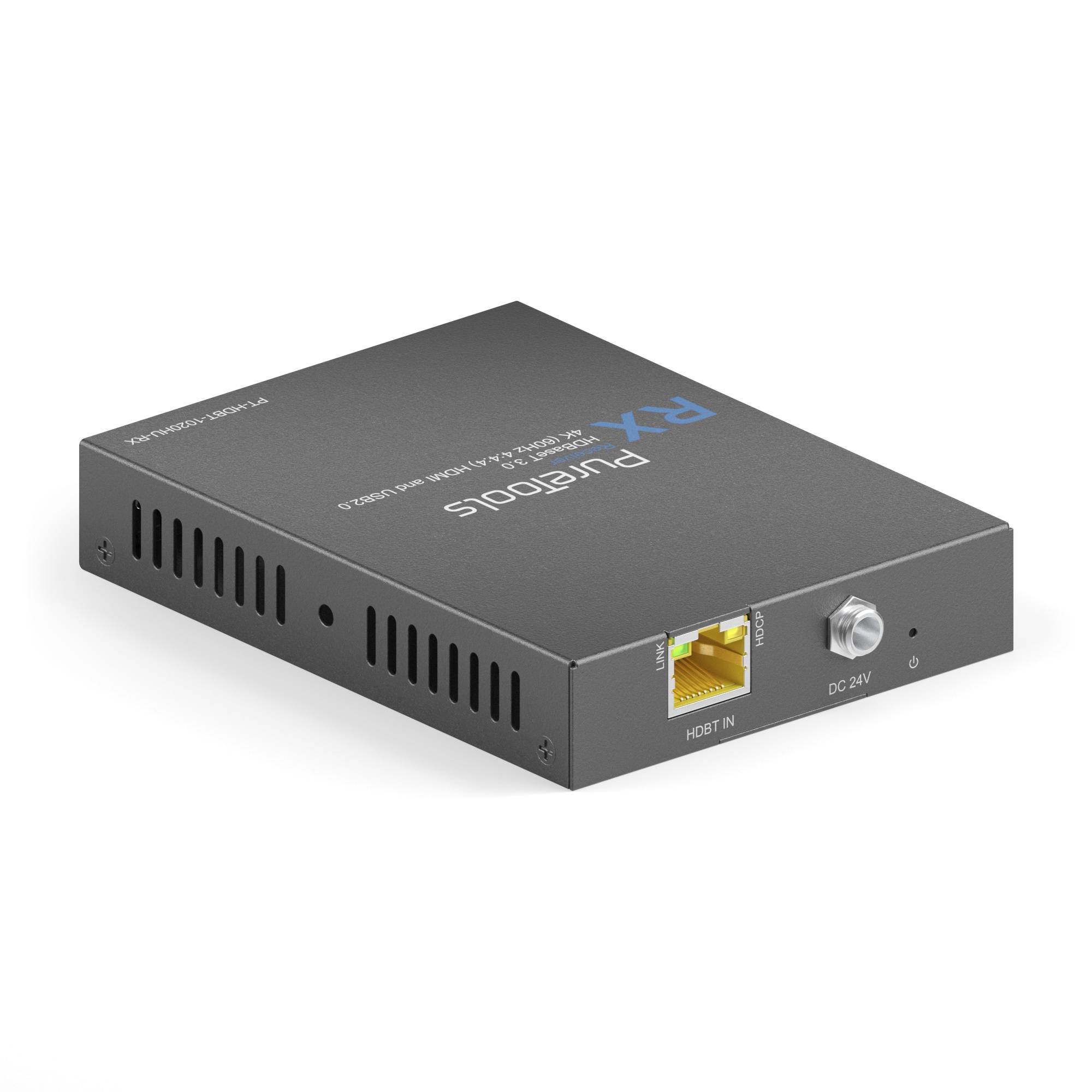 PURELINK - PureTools PT-HDBT-1020HU-RX, AV-Receiver, 100 m, Kabelgebunden, Schwarz, HDCP