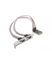 Delock Serieller Adapter - PCIe Mini Card - RS-232 x 2
