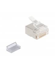 Delock Netzwerkanschluss - RJ-45 (M) - U/FTP - CAT 6a (Packung mit 100) - Kabel-