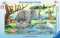 Ravensburger 00.006.136, 15 Stück(e), Flora & Fauna, 3 Jahr(e)