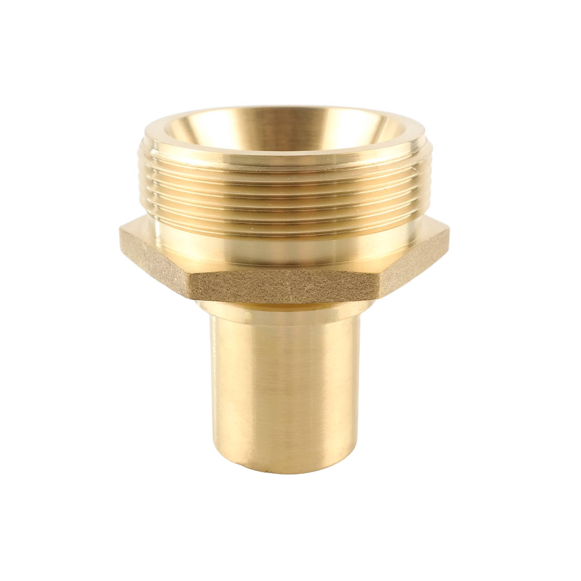 Schlauchstutzen glatt AG Vaterteil 2" reduziert auf 32mm