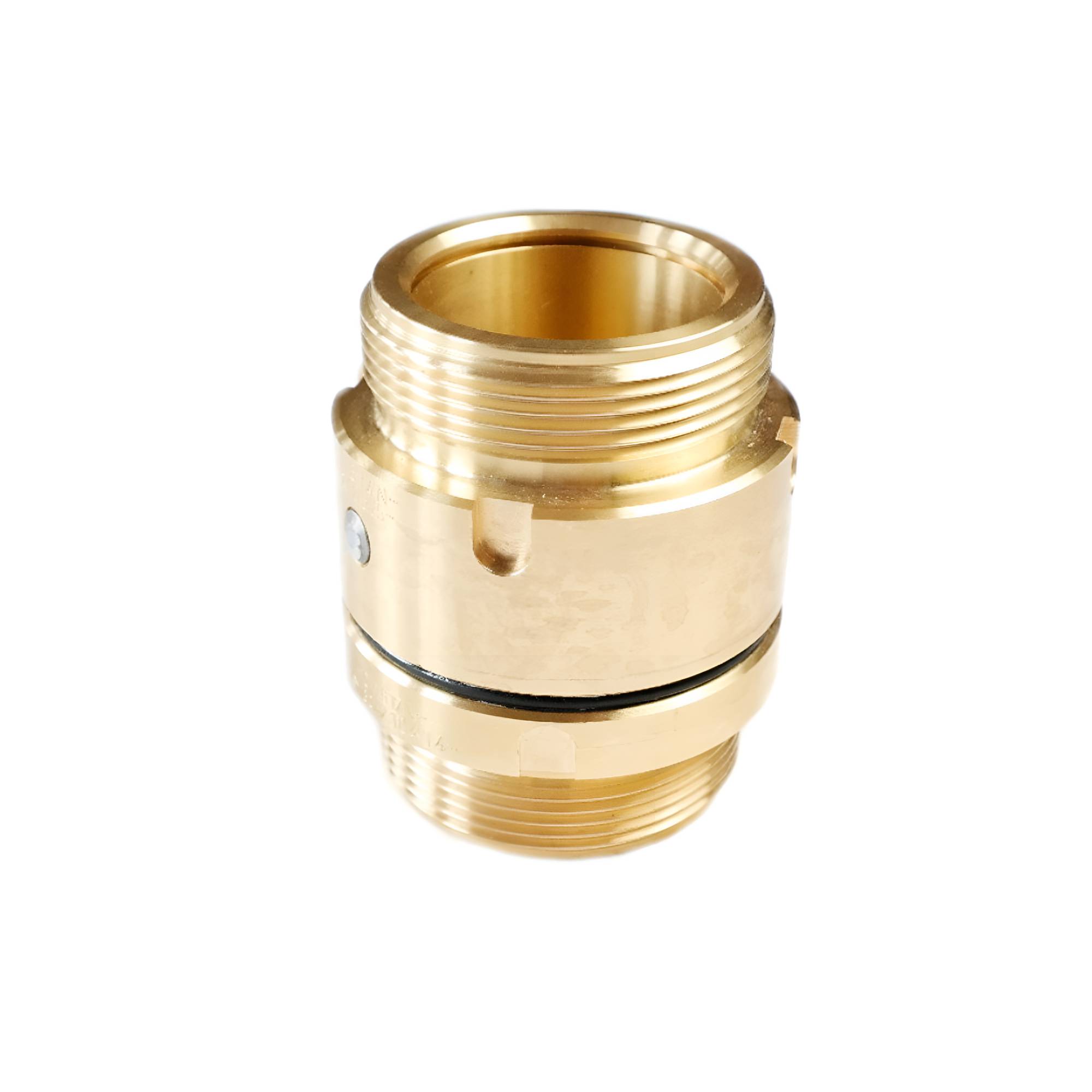 Drehgelenk Messing 2x AG 2" Schlauchanschluss