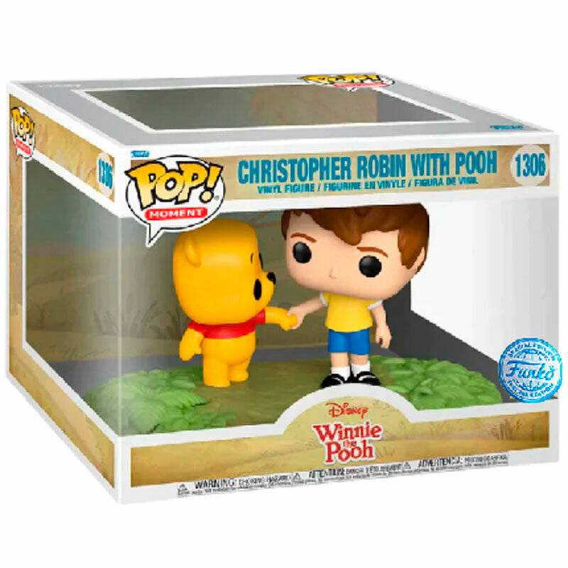 POP Figur Momente Disney Winnie the Pooh Christopher Robin mit Pooh Exklusiv