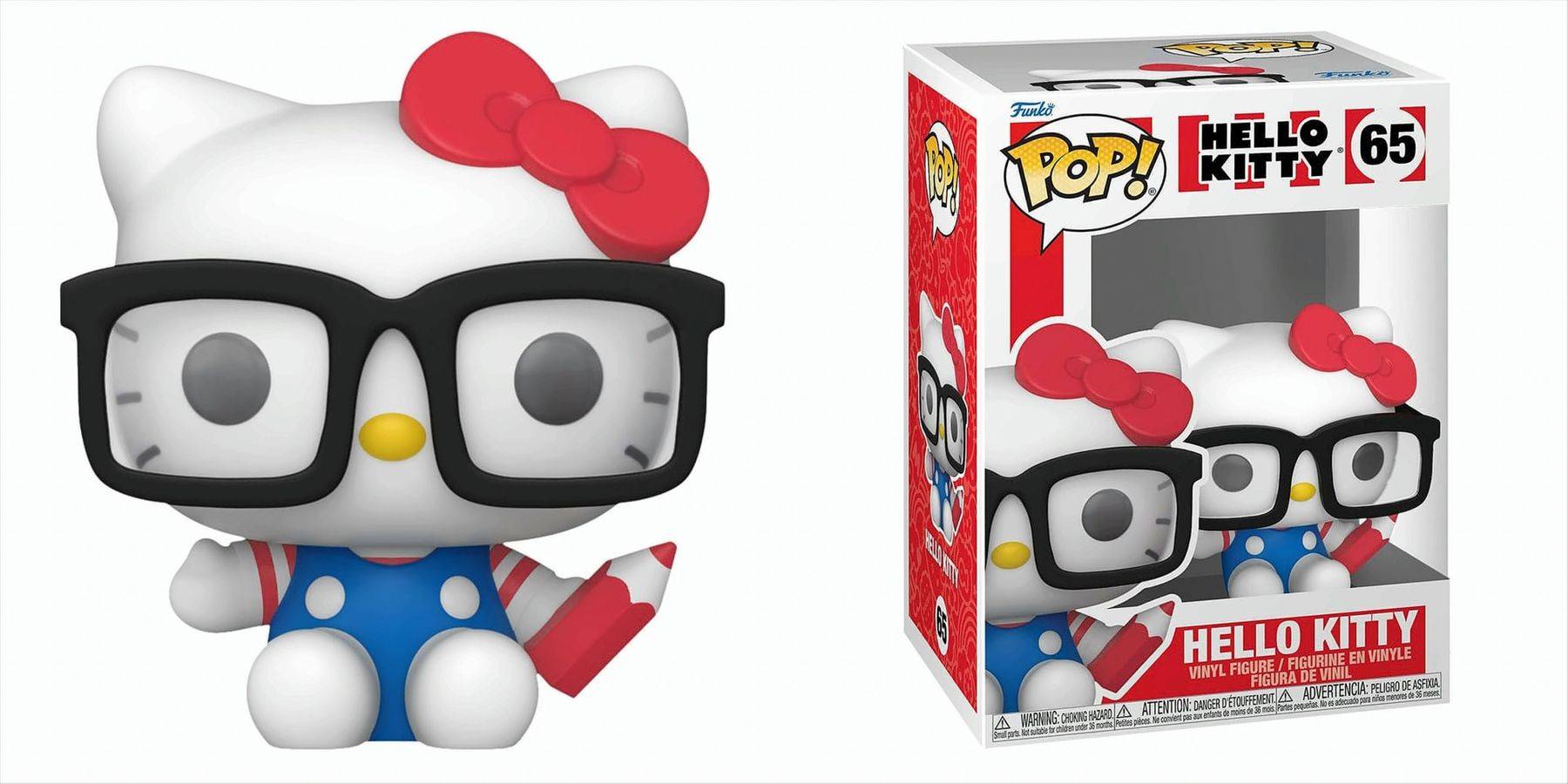 POP - Hello Kitty - Nerd Hello Kitty with Glasses Neu & OVP