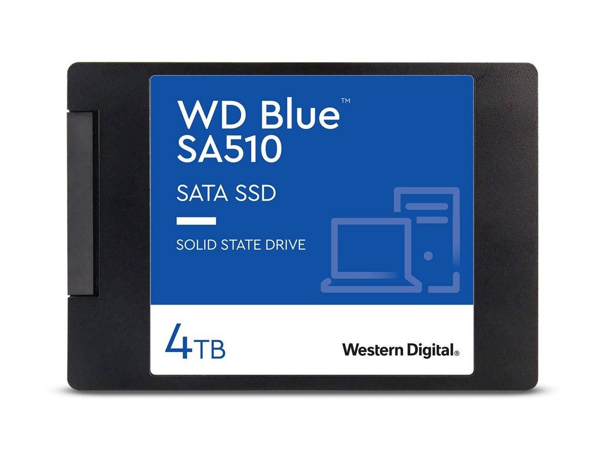 WD Blue SA510 WDS400T3B0A - SSD - 4 TB - intern - 2.5"" (6.4 cm)