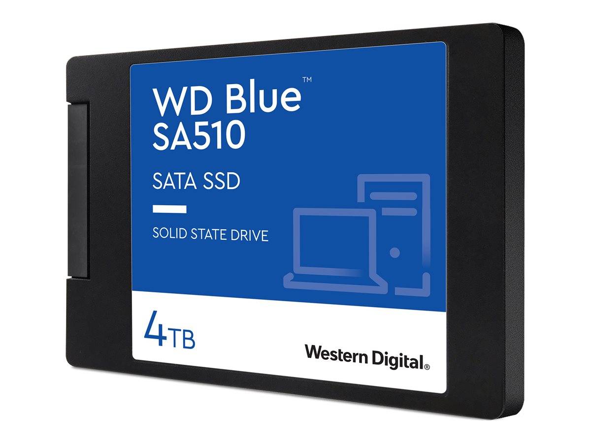 WD Blue SA510 WDS400T3B0A - SSD - 4 TB - intern - 2.5"" (6.4 cm)