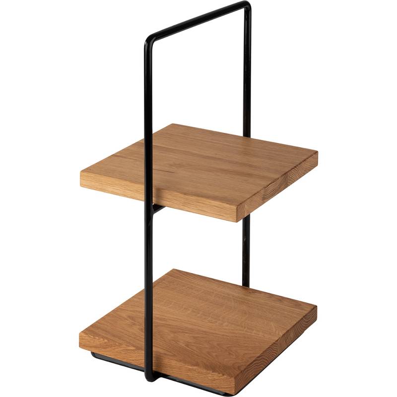 APS Etagère PERFECTO SMALL, 2-stufig, eiche, Höhe: 405 mm