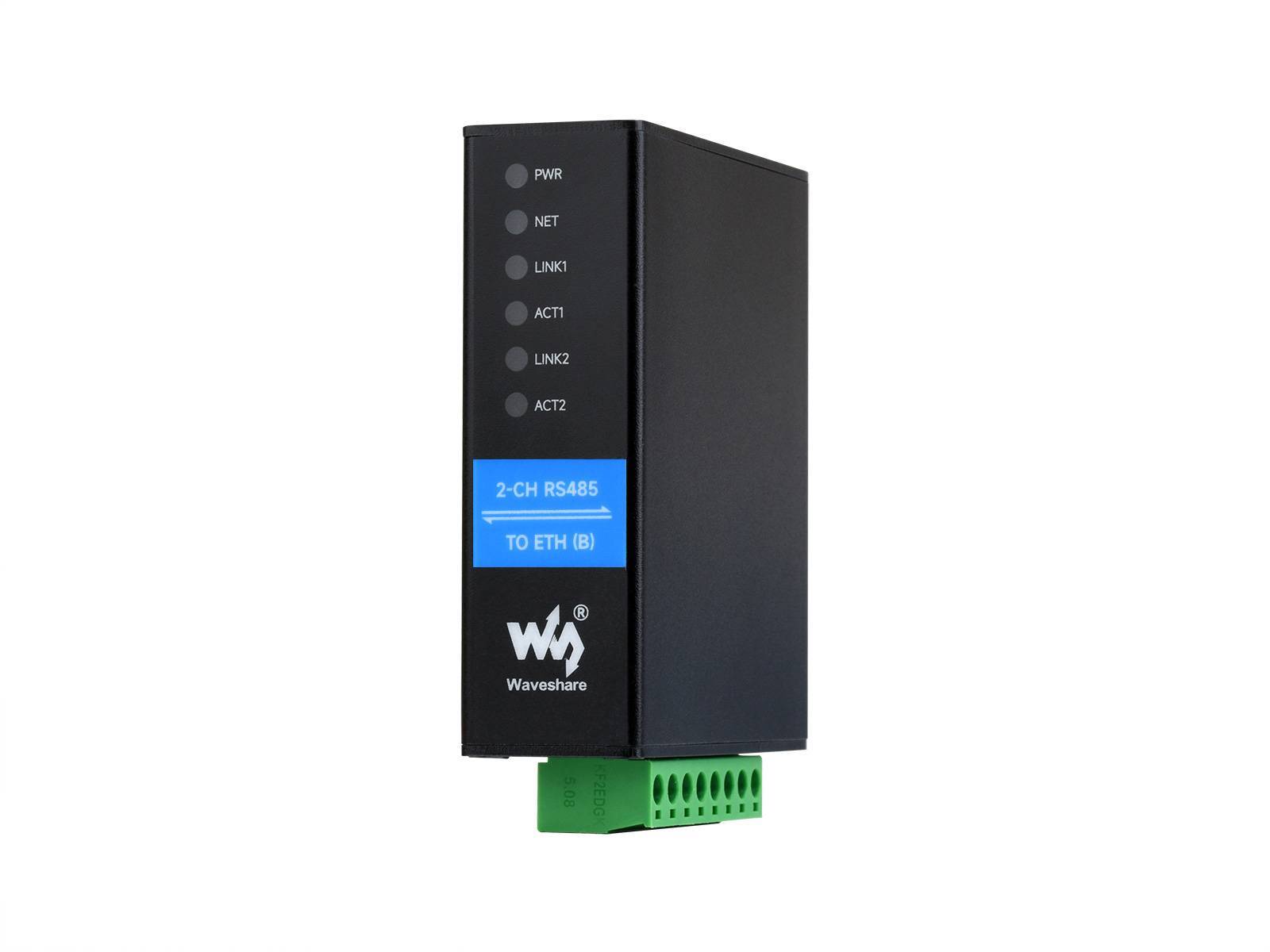 WaveShare 2CH RS485 to RJ45 Ethernet Serial Server Dual RS485 Dual Ethernet Port