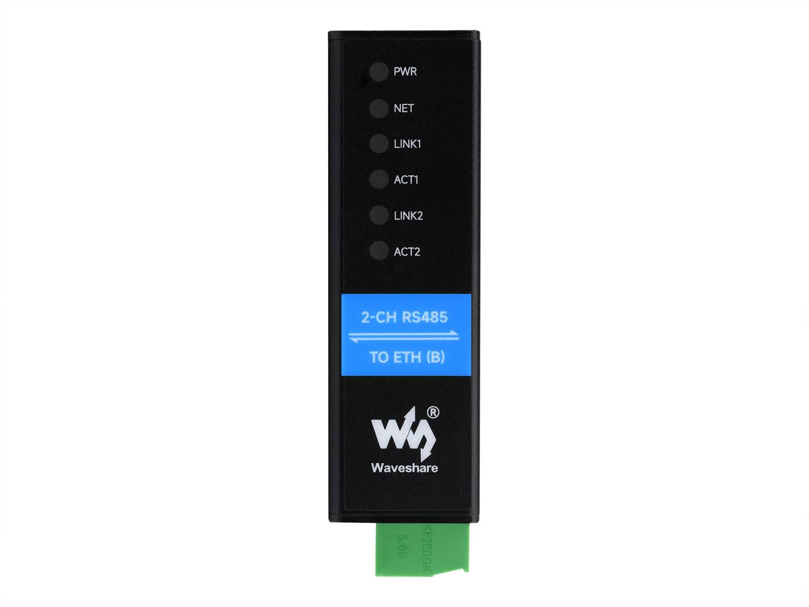 WaveShare 2CH RS485 to RJ45 Ethernet Serial Server Dual RS485 Dual Ethernet Port