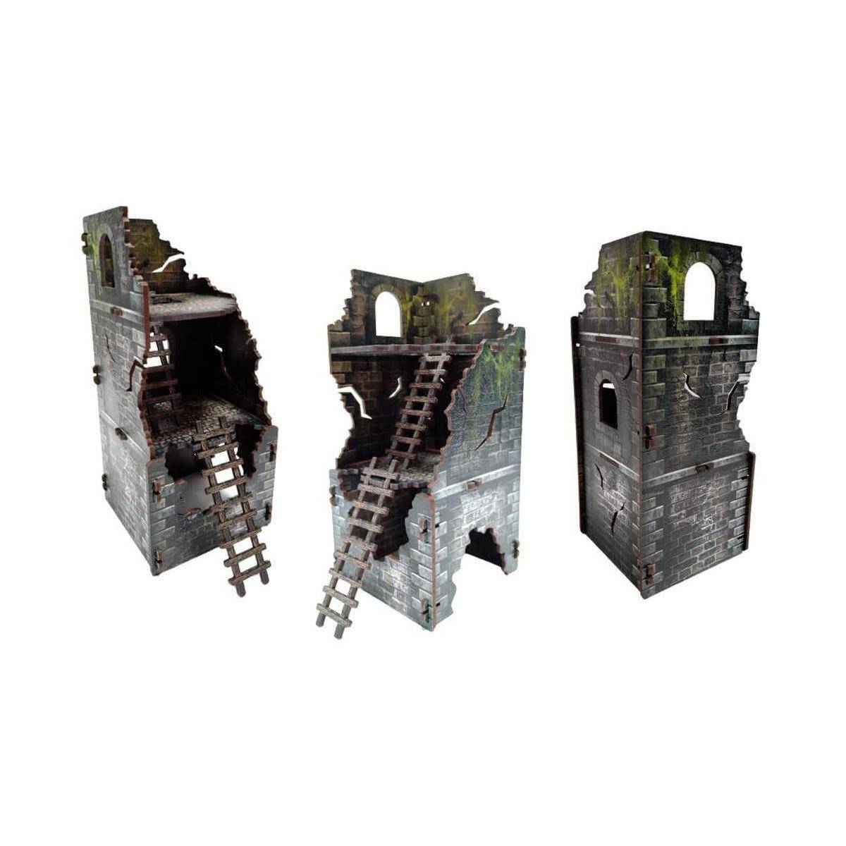 Modell - ruinierter Turm (GB)