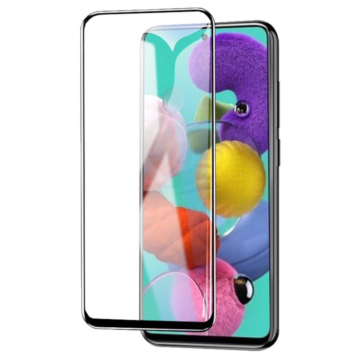 Für Motorola Moto E32 3D Premium 0,3 mm H9 Hart Glas Schwarz Folie Schutz Hülle Neu