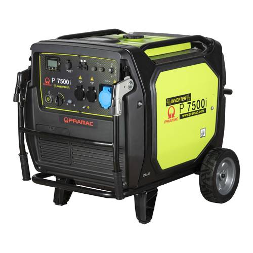 PRAMAC PF752SXB000 - Benzin Stromerzeuger (230V | 1 Phase | 50 Hz | E-Start + Handstart | Stage V)