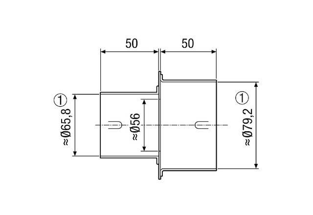 Maico Reduzierstück MF-RZ75/63