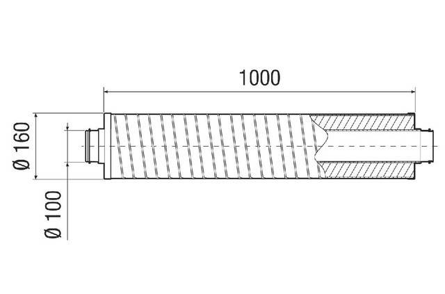 Maico Rohrschalldämpfer RSR 10-1