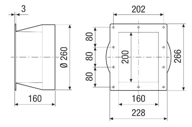 Maico Übergangsadapter URRI GR 20