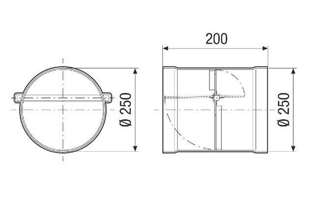 Maico Verschlussklappe VKKI 31