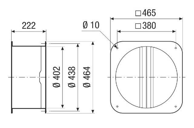Maico Rohrverschlussklappe VKRI 35