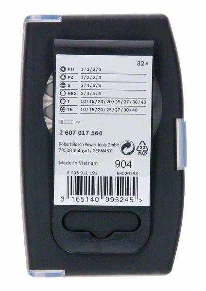 Bosch Power Tools 32-tlg. Extra 2607017564
