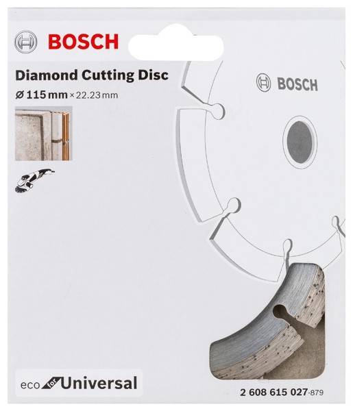 Bosch Power Tools Diamanttrennscheibe Eco 2608615027