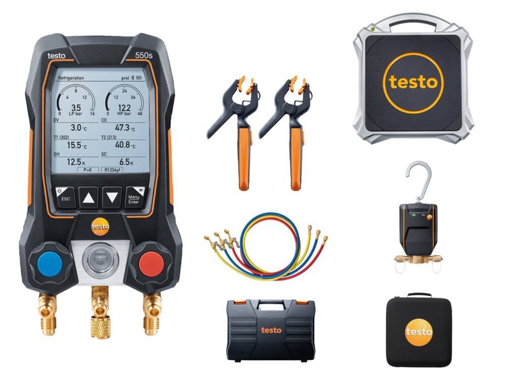 Testo Wärmepumpen Einsteiger-Set testo 550s#0564 5000