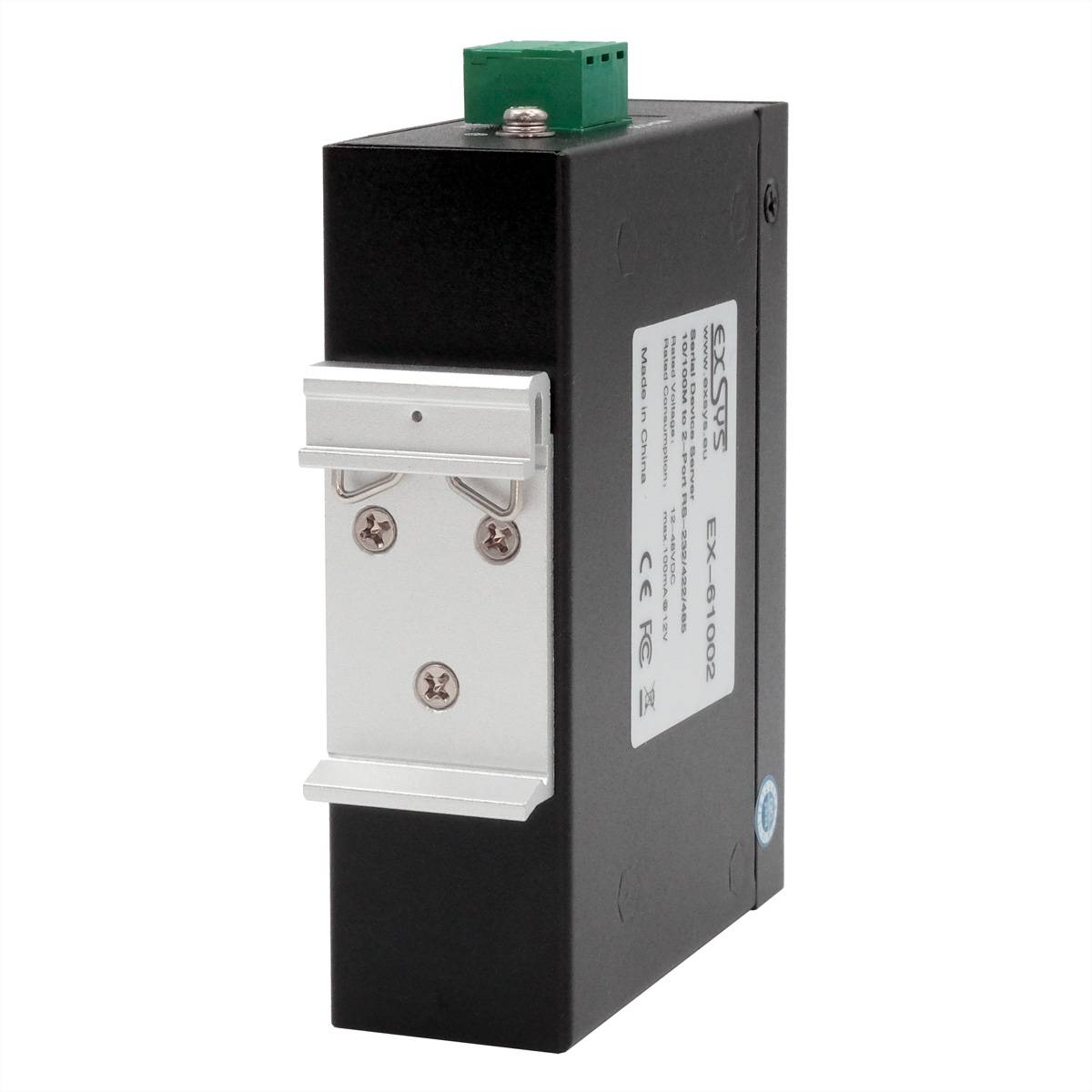 EXSYS EX-61002 Ethernet zu 2 x Seriell RS-232/422/485