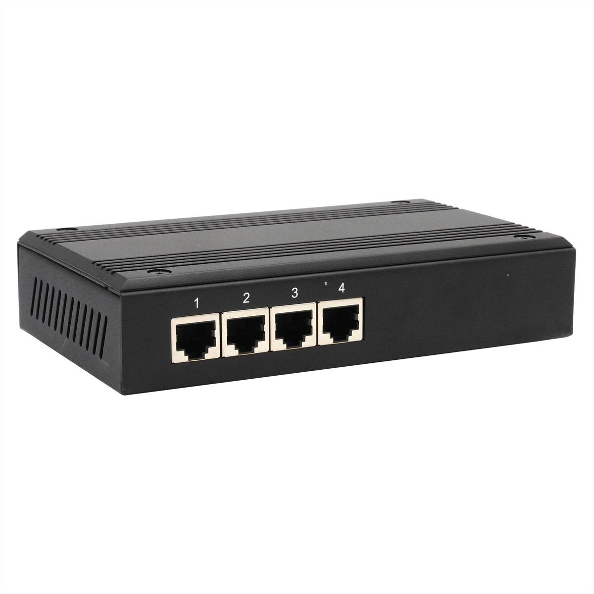 EXSYS EX-61004 Ethernet zu 4 x Seriell RS-232/422/485