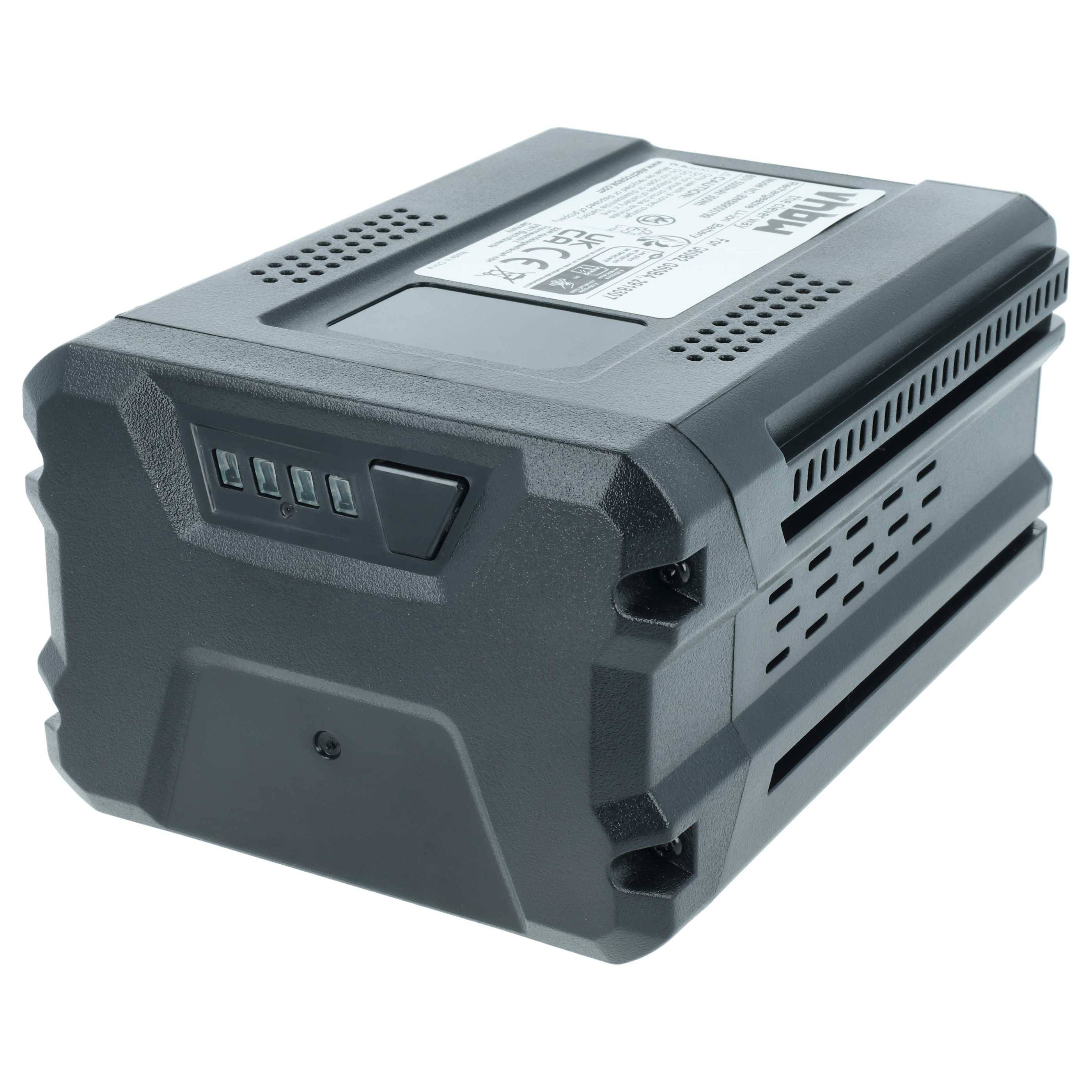 vhbw Akku kompatibel mit Greenworks STBA60L252 Rasenmäher Akku-Gartengerät (5Ah, 60V Li-Ion)