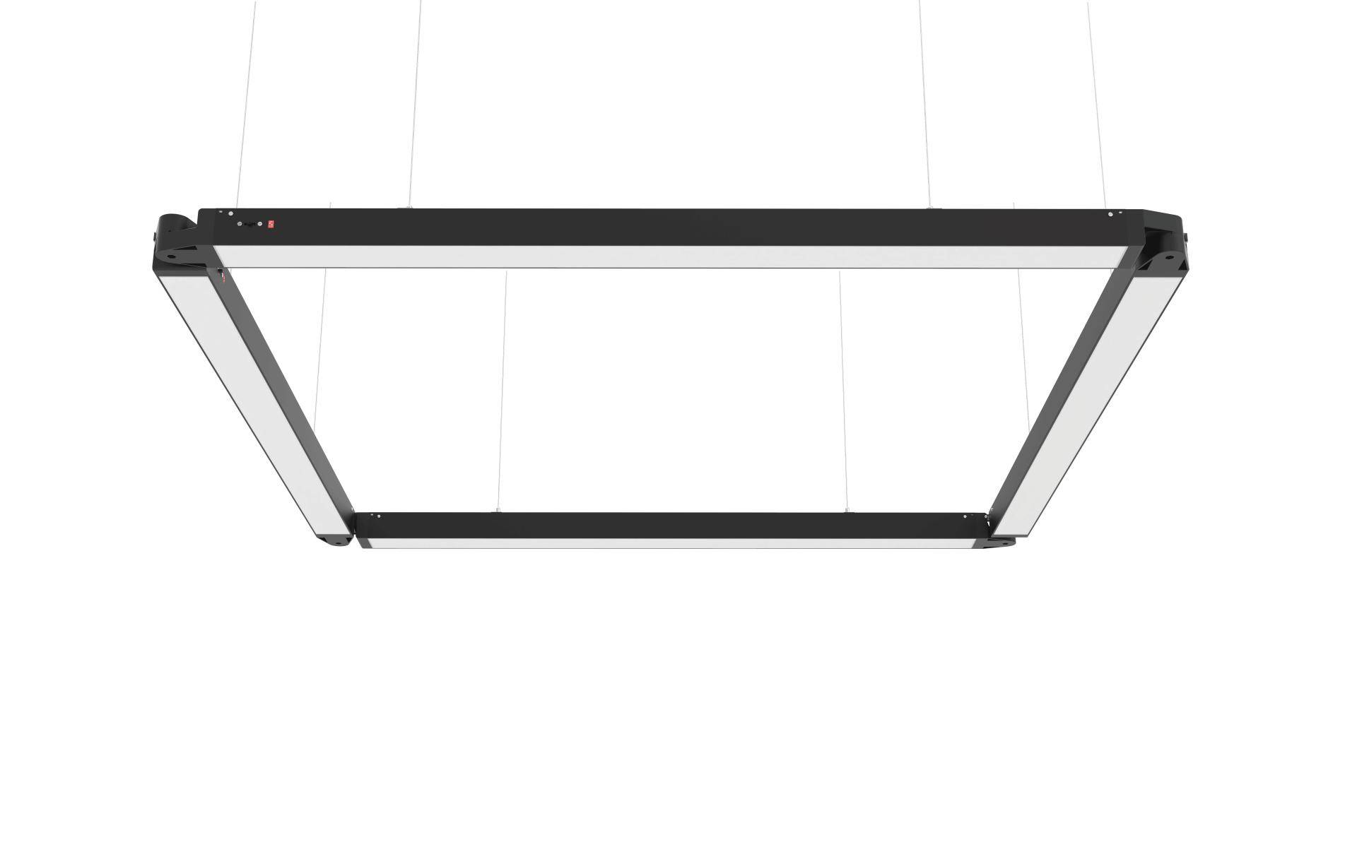 LED Line Prime Fusion Lineare Lampe 20W 4000K 2600LM 0-10 V 30*90 ° Schwarz