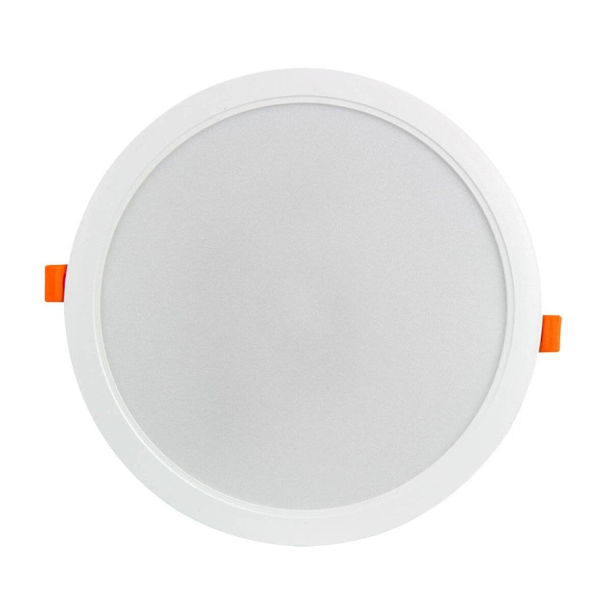 Einbaustrahler 24W | IP20 Schutzart | Flimmerfrei, 2550lm | 4000K Neutralweiß | Runde, 22cm | mit Bewegungsmelder