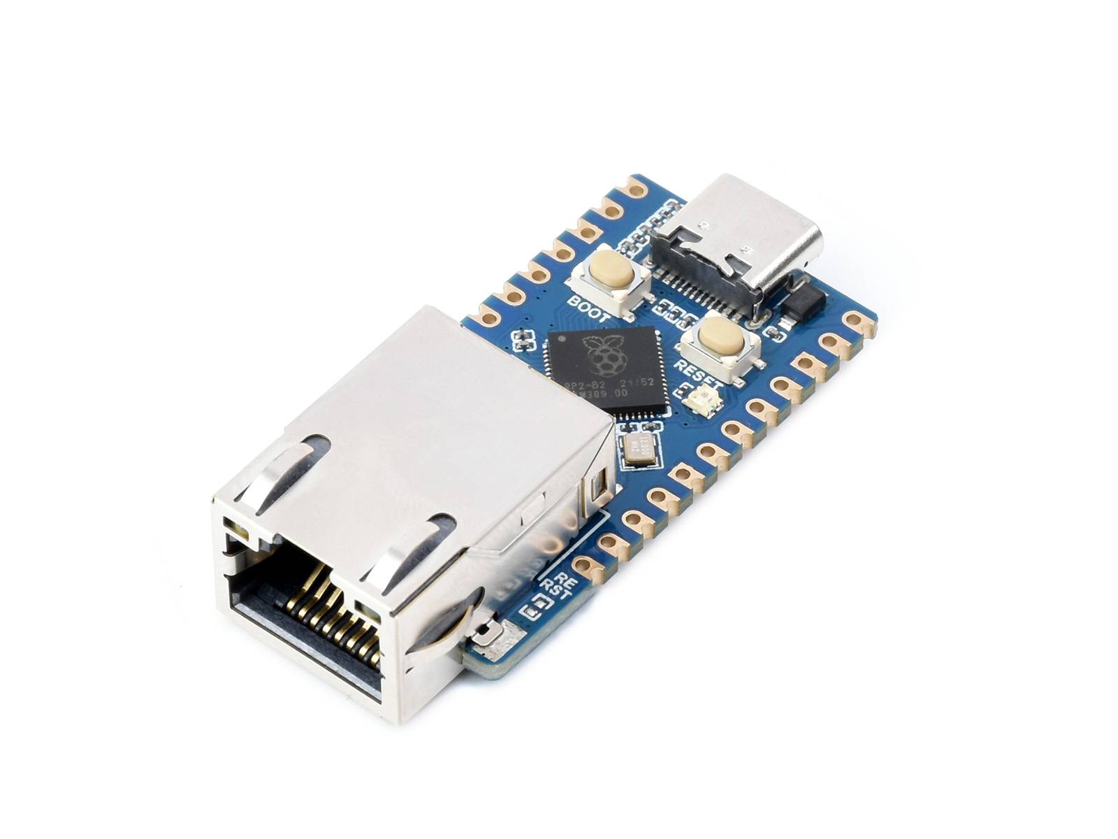 WaveShare RP2040-ETH Mini Development Board, RP2040 Ethernet Port Module