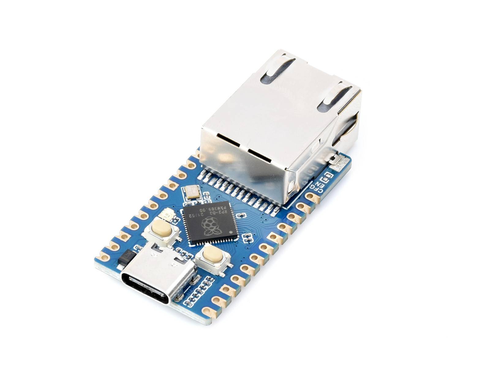 WaveShare RP2040-ETH Mini Development Board, RP2040 Ethernet Port Module