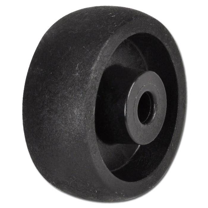 Kunststoffrad - mit Gleitlager - hitzebeständig - Rad-Ø 125 mm - Tragkraft 180 kg