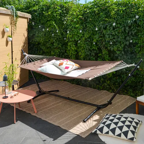 335x100 Verstellbares Hängemattengestell mit Rollen - 120kg Gestell Hängematte 335x100 Verstellbares Hängemattengestell mit Rollen - 120kg Gestell Hängematte