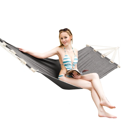 Bis 100kg: Outdoor Stabhängematte 1 Person - 190x80cm Hängematte Garten & Balkon Bis 100kg: Outdoor Stabhängematte 1 Person - 190x80cm Hängematte Garten & Balkon