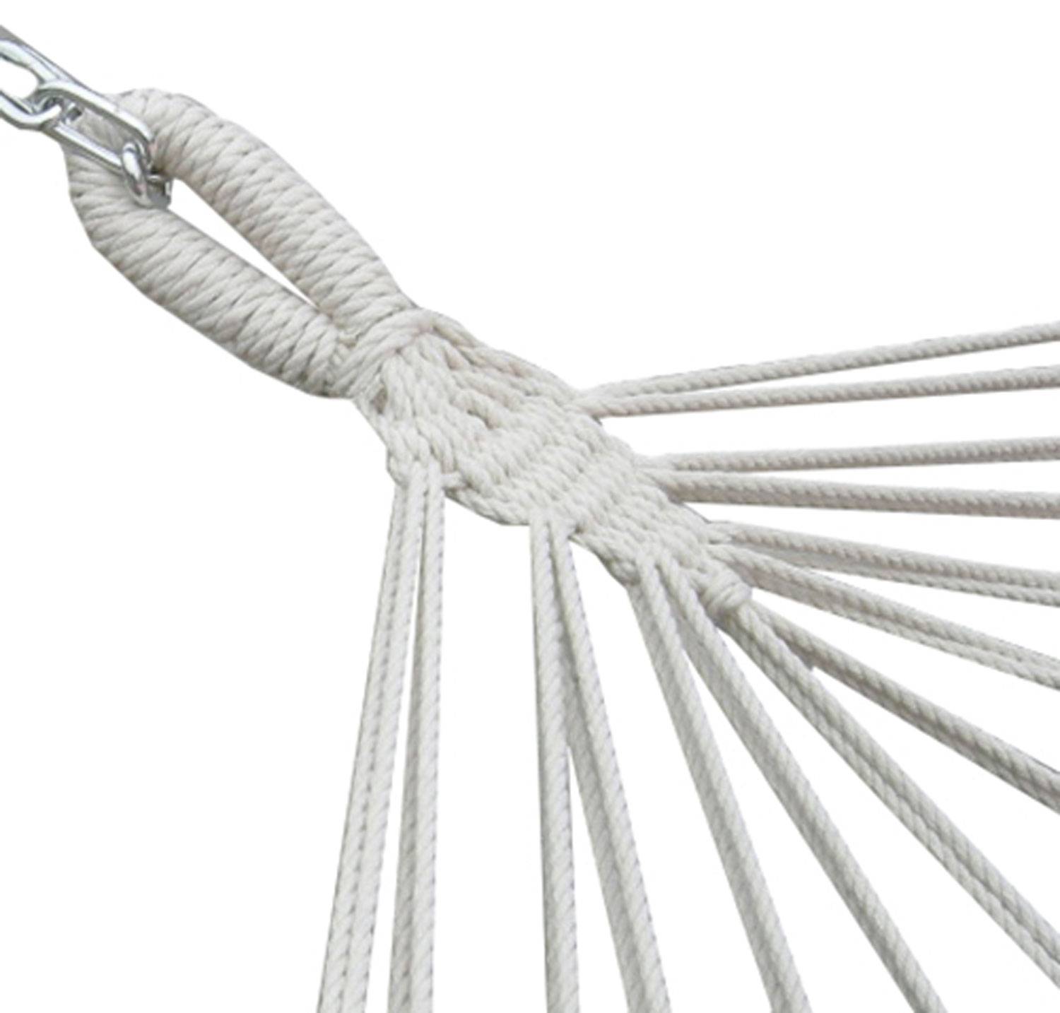 Bis 100kg: Outdoor Stabhängematte 1 Person - 190x80cm Hängematte Garten & Balkon