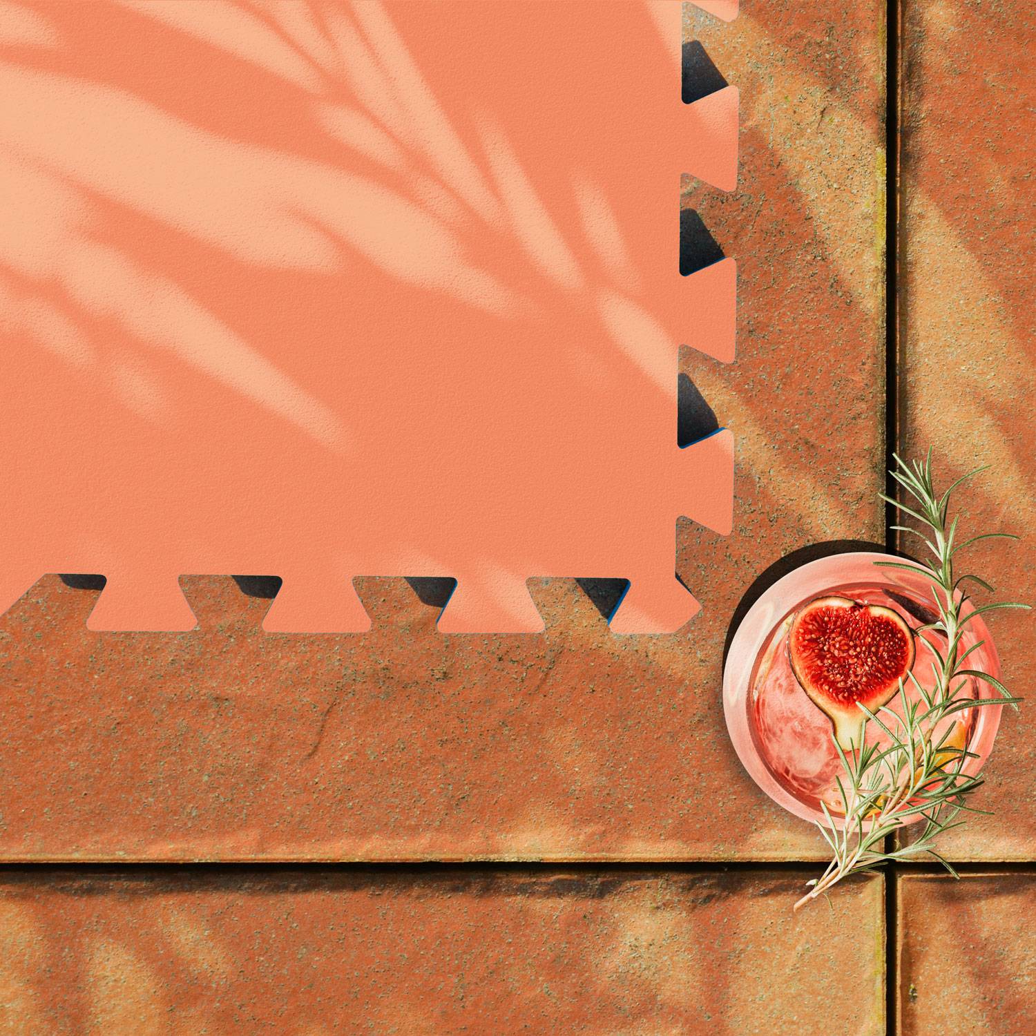 1,9m² Poolunterlage - 8 Große Poolmatten - 50x50 Outdoor Pool Bodenschutzmatte