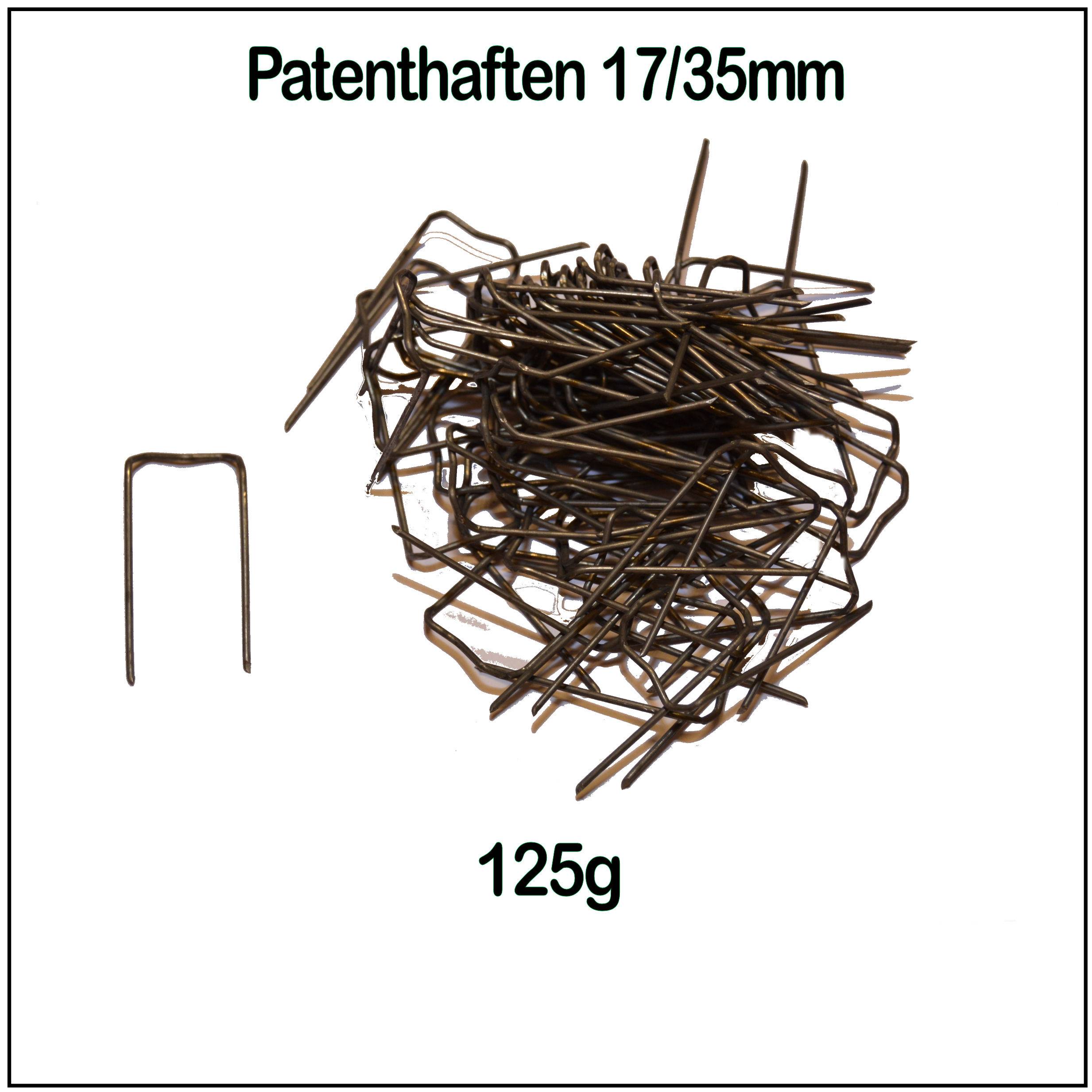 Patenthaften Haften Krampen Römer Adventskranz Mooshaften Basteln 17x35mm 125g