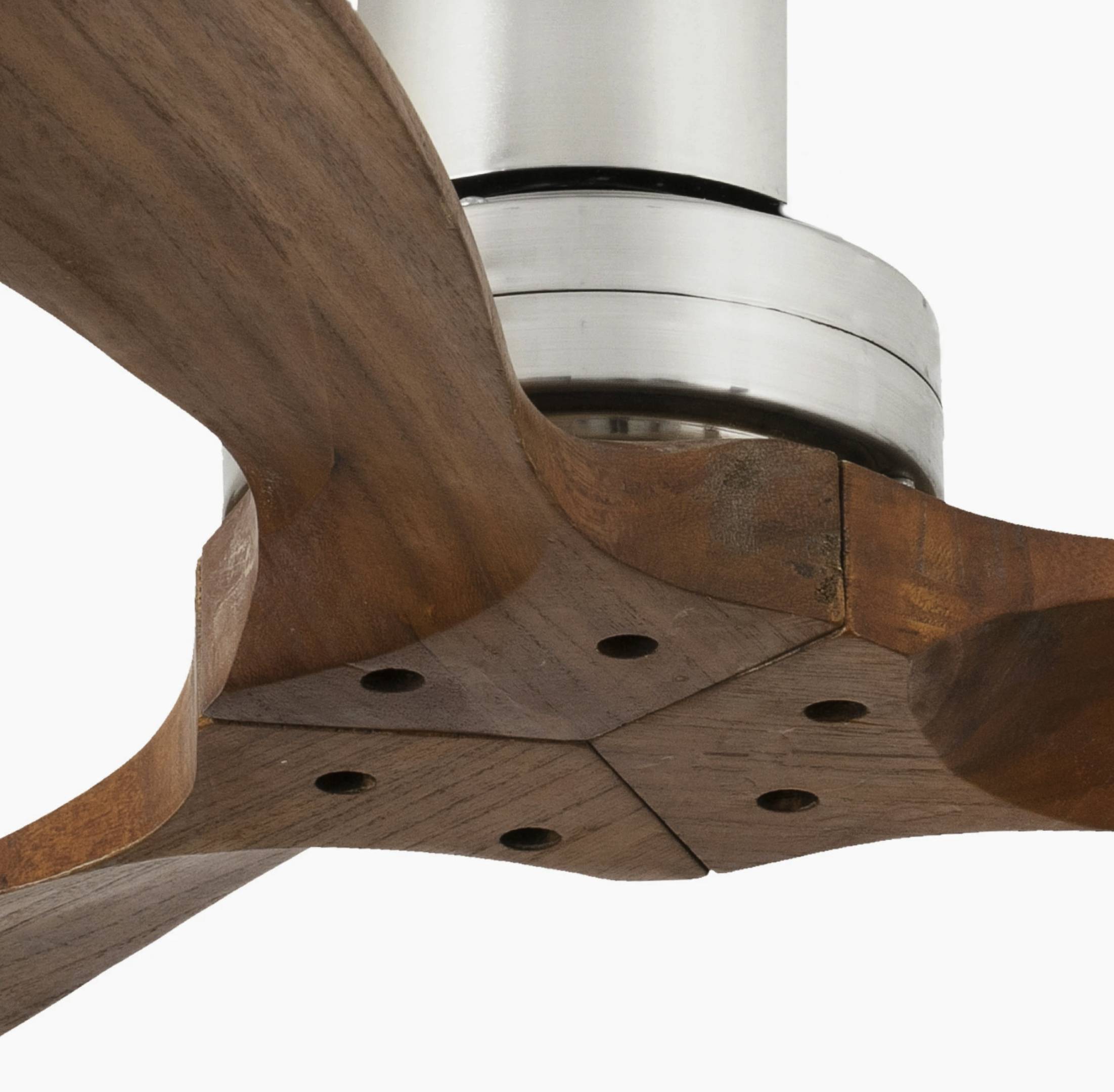 DC Deckenventilator Lantau Nickel Walnuss