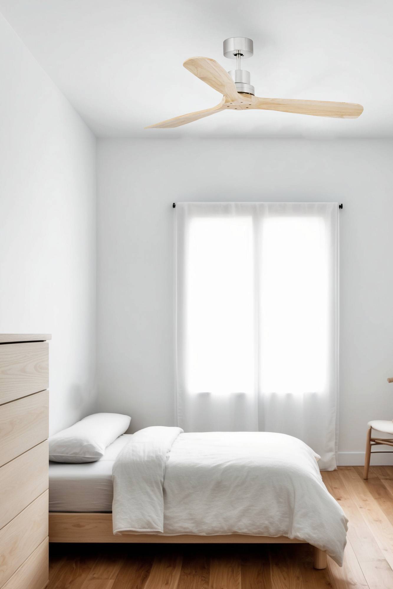 DC Deckenventilator Lantau Nickel Kiefer