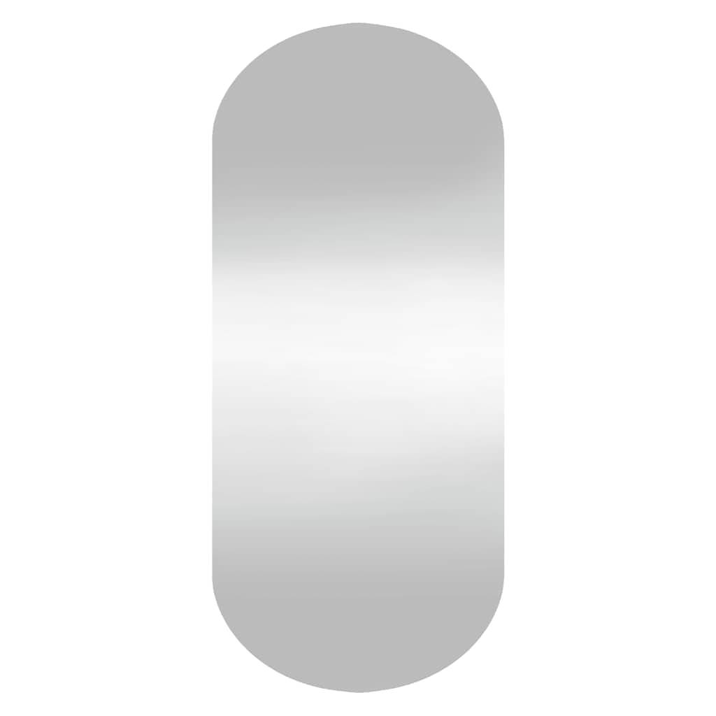 vidaXL Wandspiegel 35x80 cm Glas Oval
