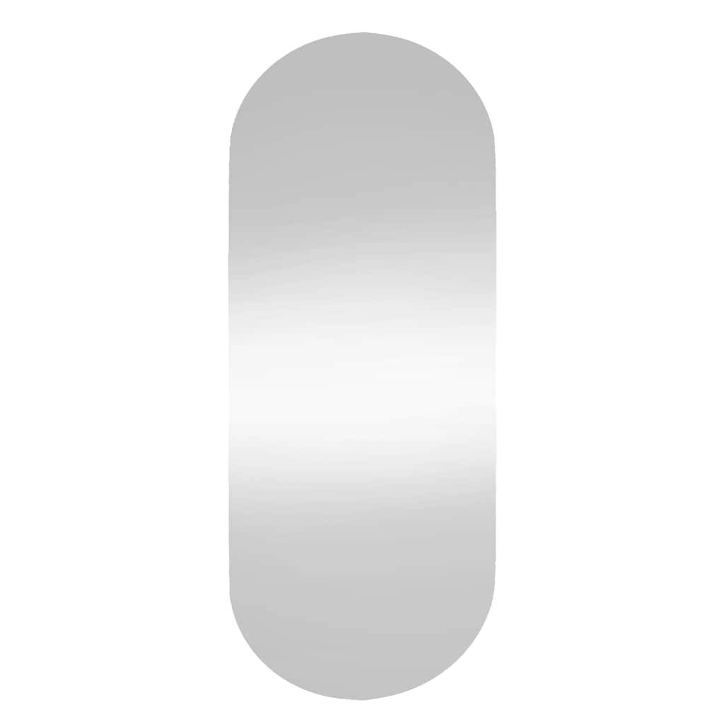 vidaXL Wandspiegel 30x70 cm Glas Oval