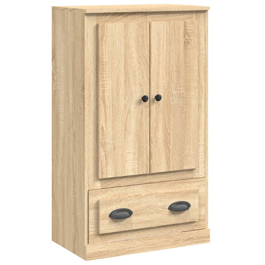vidaXL Highboard Sonoma-Eiche 60x35,5x103,5 cm Holzwerkstoff