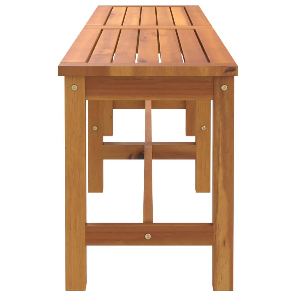 vidaXL Gartenbank 150x35x45 cm Massivholz Akazie