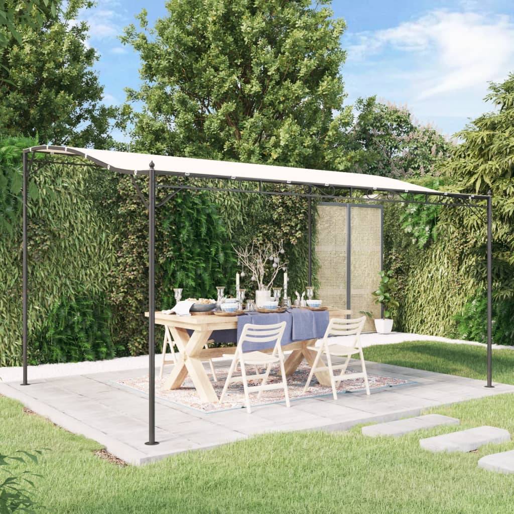 vidaXL Markise Creme 4x3 m 180 g/m² Stoff und Stahl
