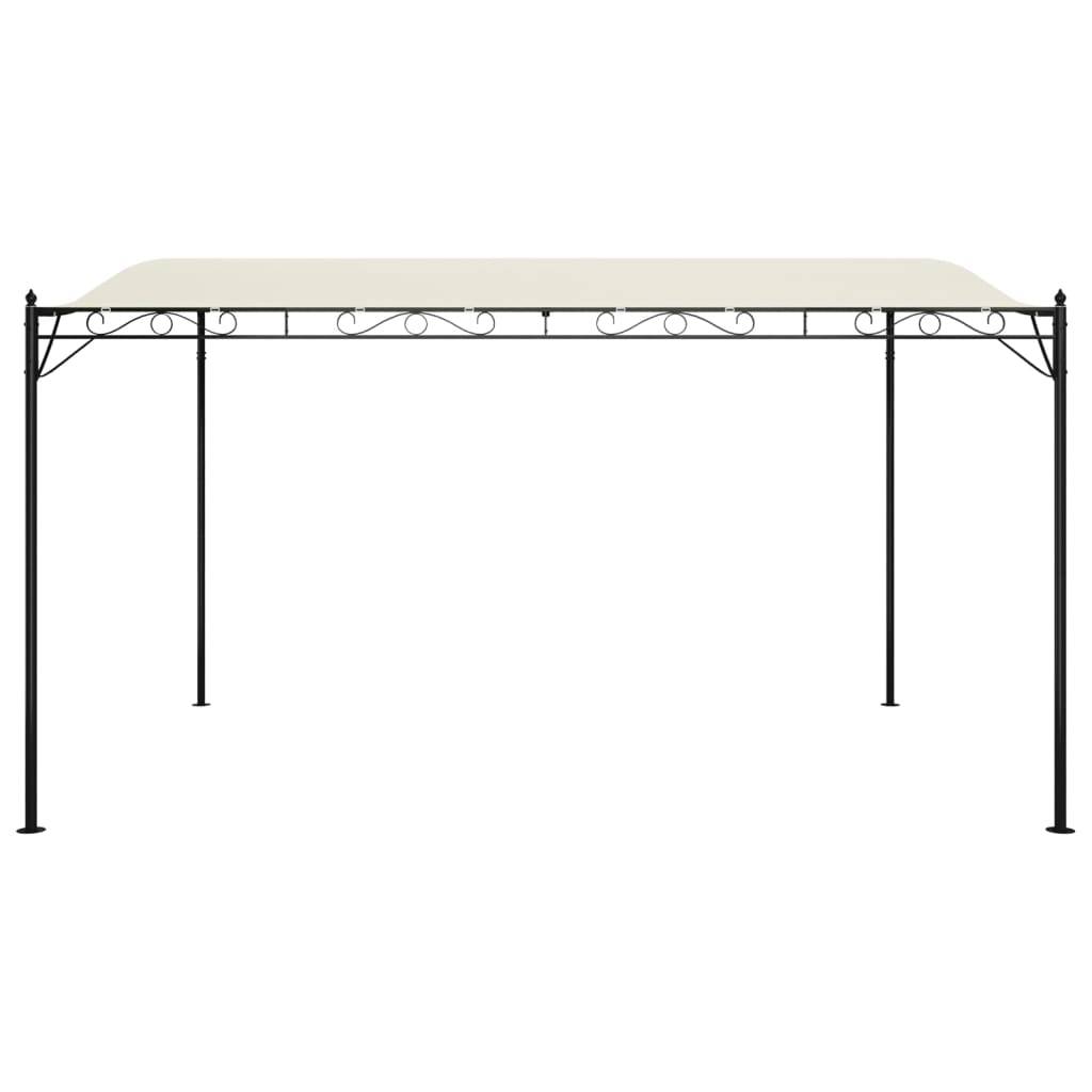 vidaXL Markise Creme 4x3 m 180 g/m² Stoff und Stahl