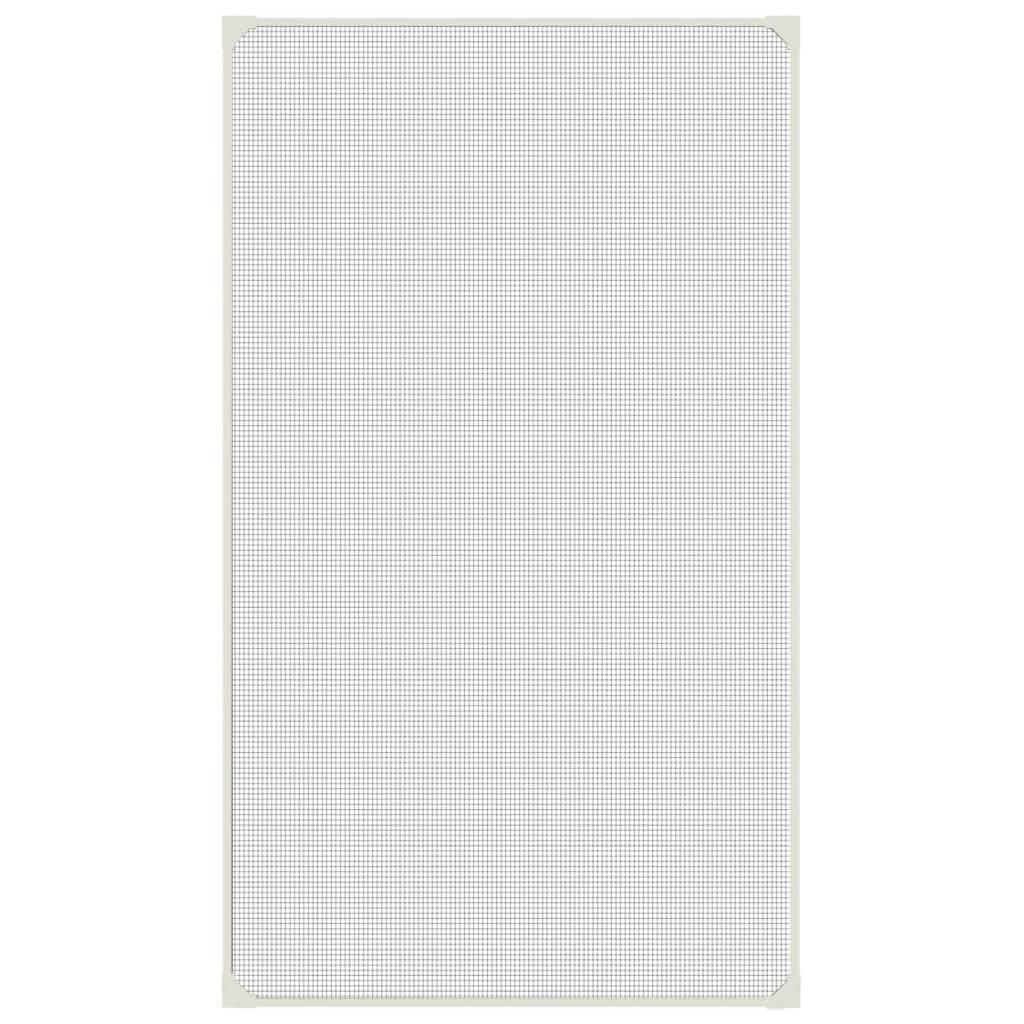 vidaXL Magnet-Insektenschutz für Fenster Weiß 80x140 cm