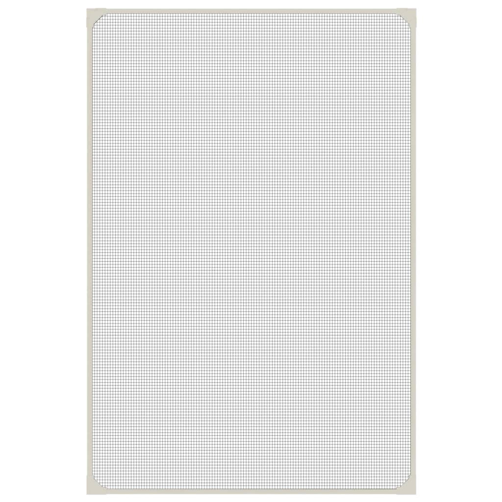 vidaXL Magnet-Insektenschutz für Fenster Weiß 80x120 cm