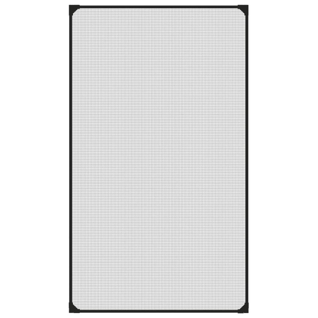 vidaXL Magnet-Insektenschutz für Fenster Anthrazit 80x140 cm