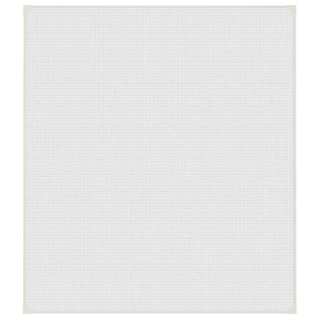 vidaXL Magnet-Insektenschutz für Fenster Weiß 130x150 cm