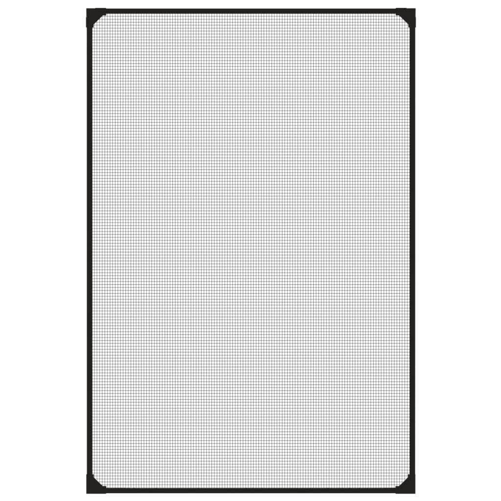 vidaXL Magnet-Insektenschutz für Fenster Anthrazit 80x120 cm